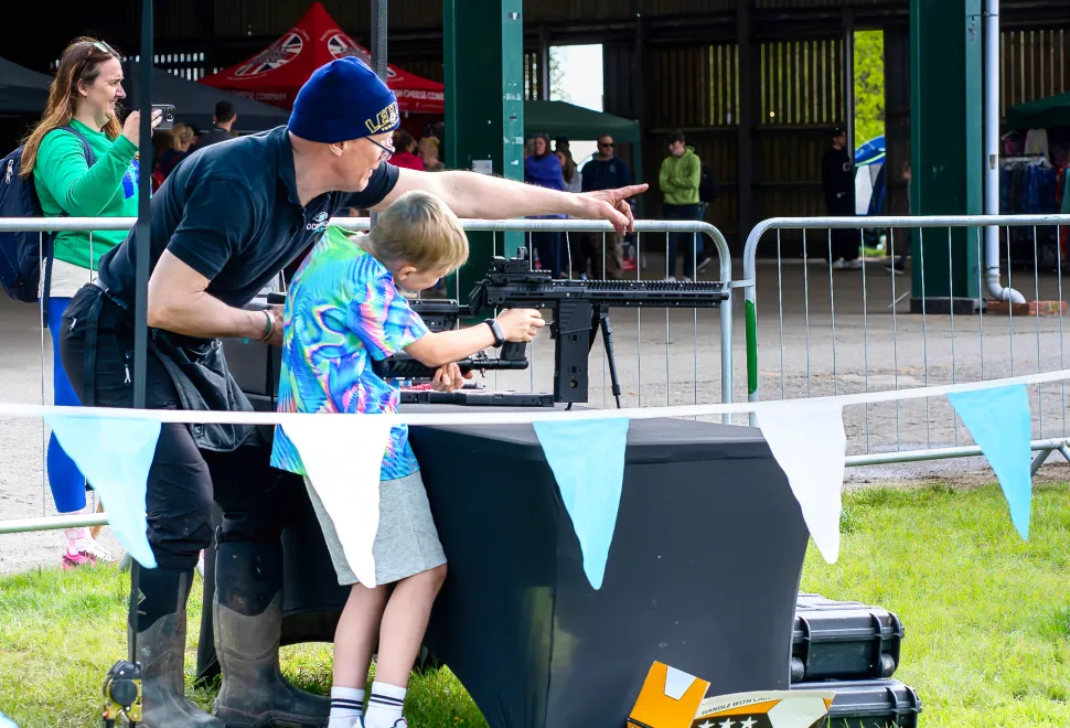Target practice activities for all at Campervan Campout Festival