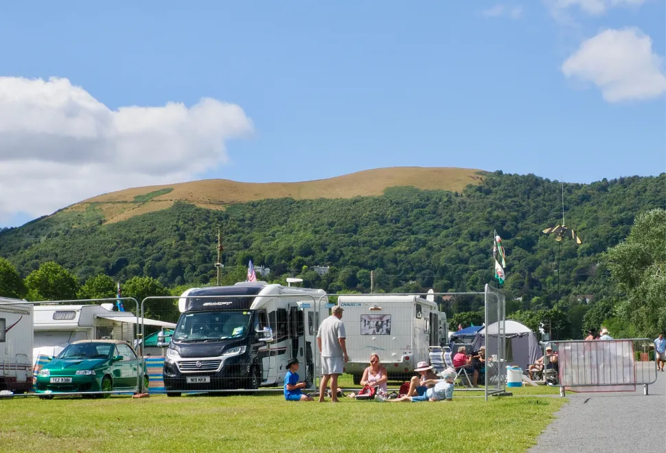 The Western Motorhome & Campervan Show at the foothills of Malvern