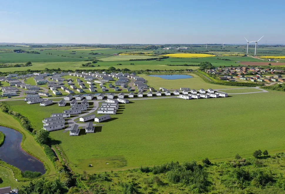 Sand le Mere is a surprisingly flat area for the Yorkshire countryside