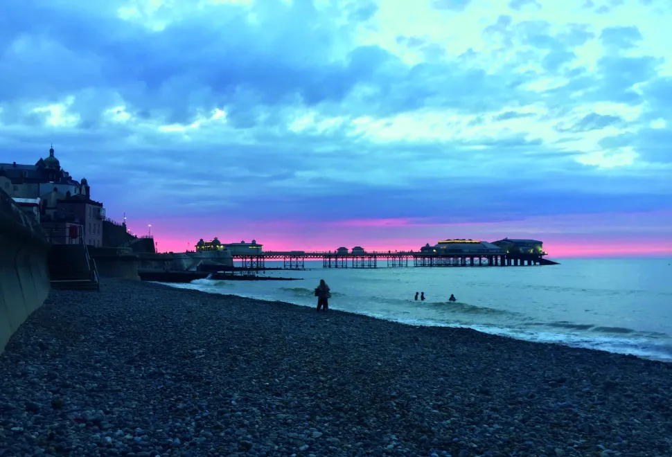 Cromer is a popular family camping destination