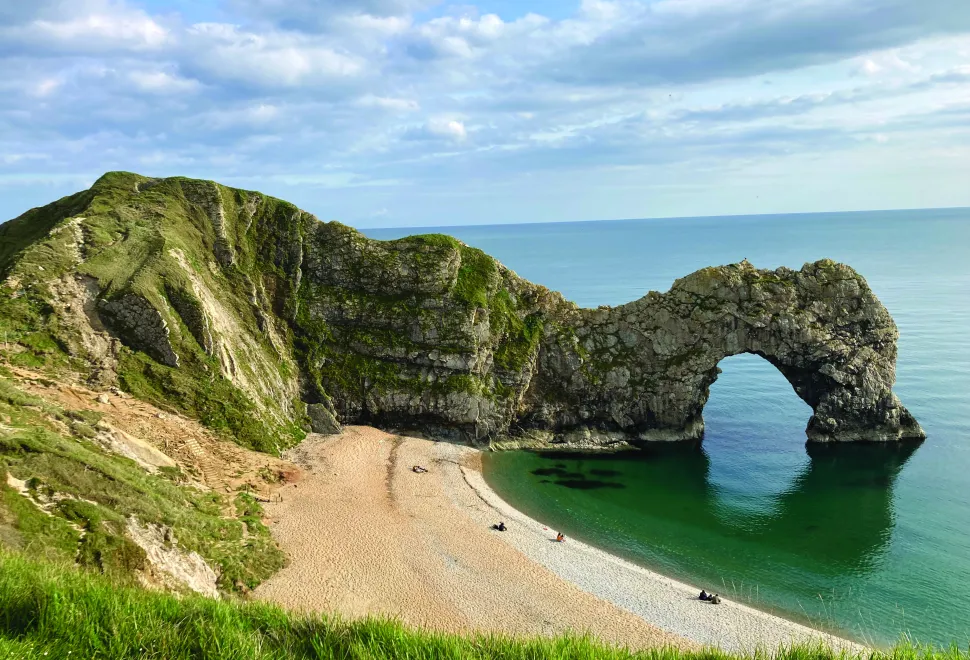 Durdle Door is an iconic UK landmark