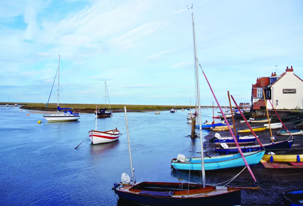 Wells-next-to-the-sea has many harbours to explore too
