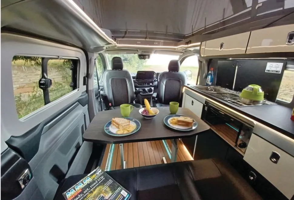 Swift Monza campervan 2025 interior