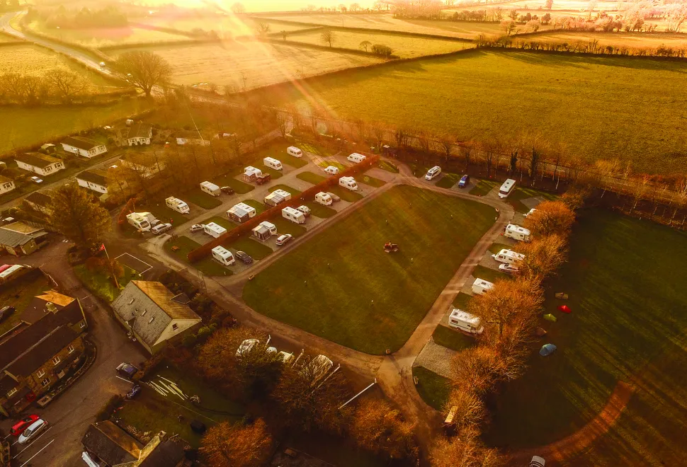 Tavistock Club Site is the scene of many beautiful sunsets