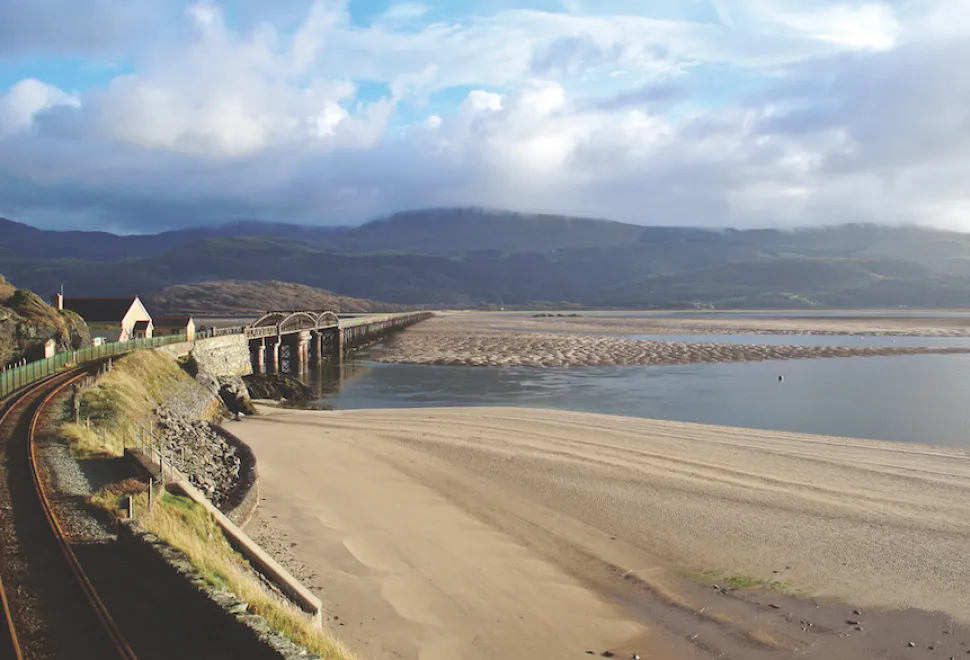 Barmouth has many campsites near such as Trawsdir