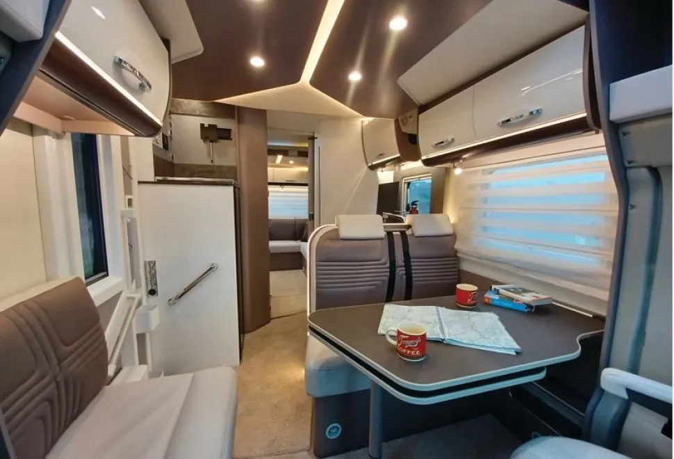 Burstner lyseo sovereign collection 744 low-profile motorhome front lounge