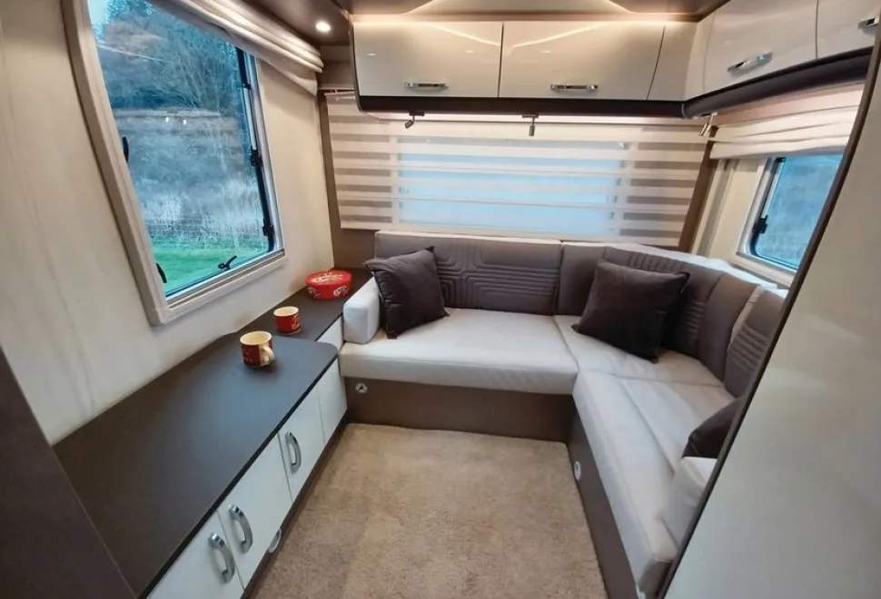 Burstner lyseo sovereign collection 744 low-profile motorhome rear lounge