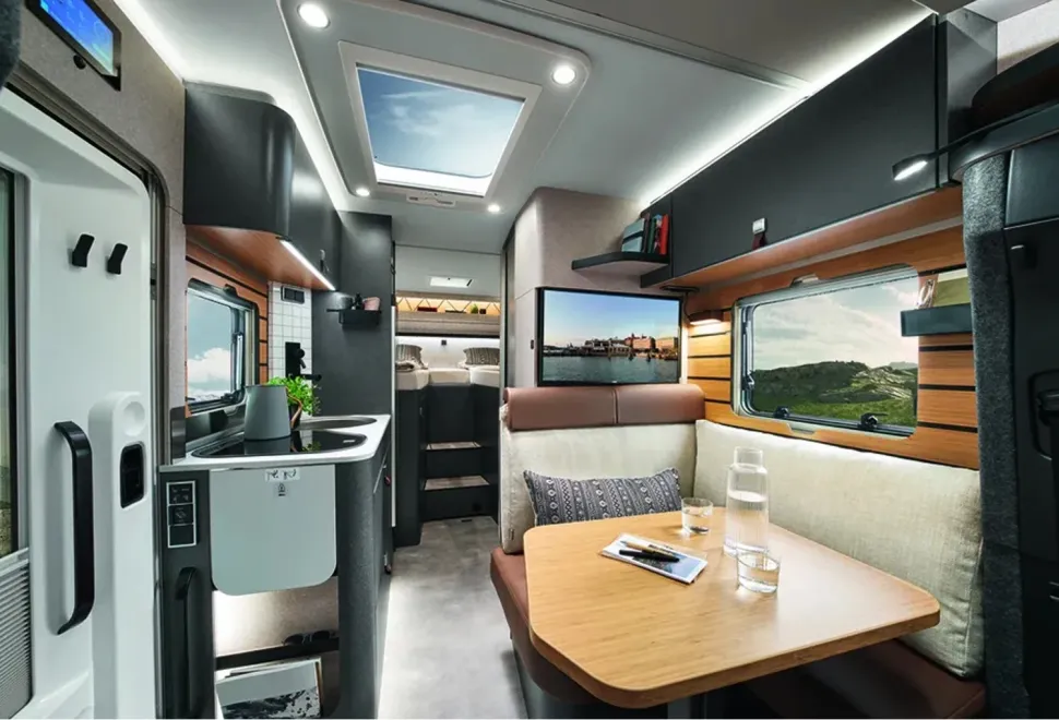 Inside the Hymer MLT 570