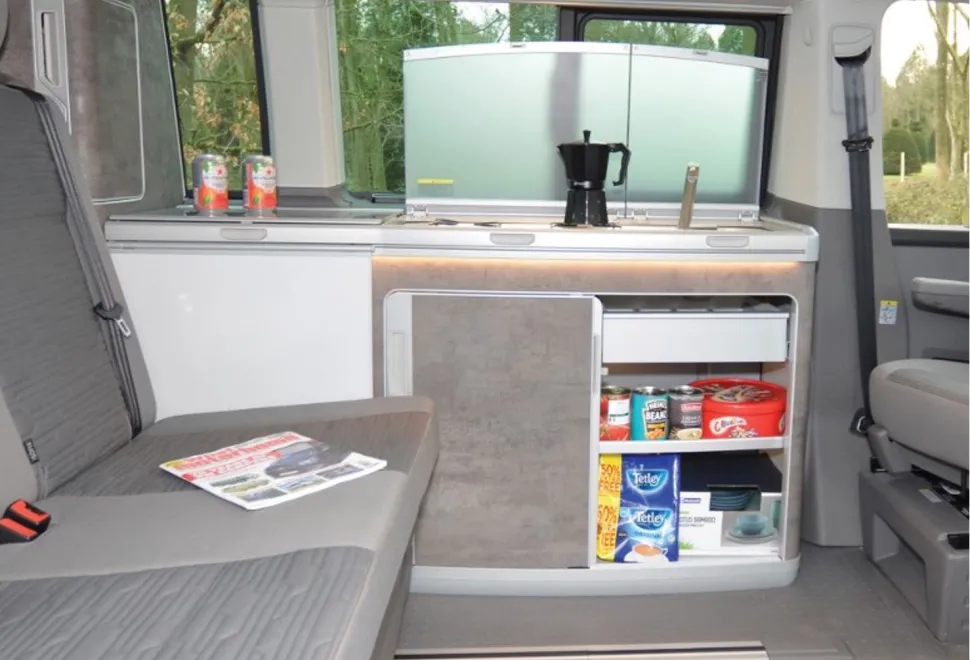 Inside the VW California 