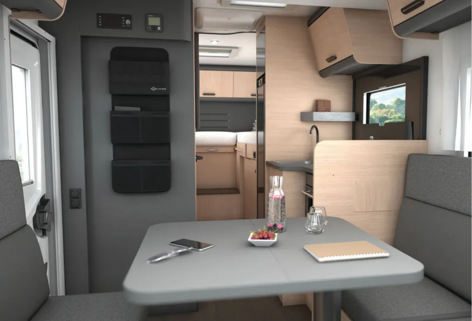Inside the Sun Living S75 DL motorhome