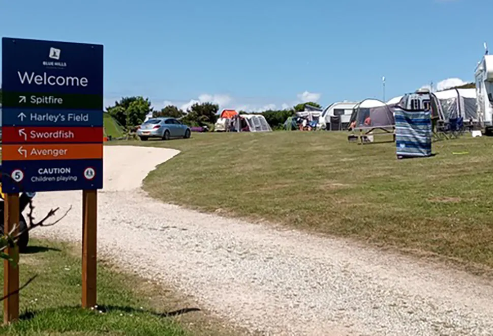 Blue Hills campsite 7