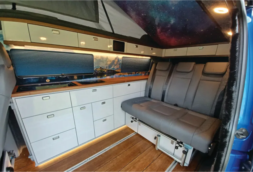 Inside the Knights Custom Prestige Tourer