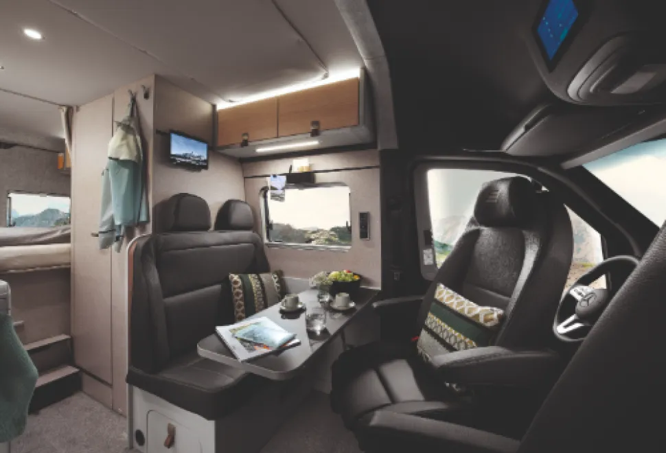 Hymer Grand Canyon S Xperience lounge