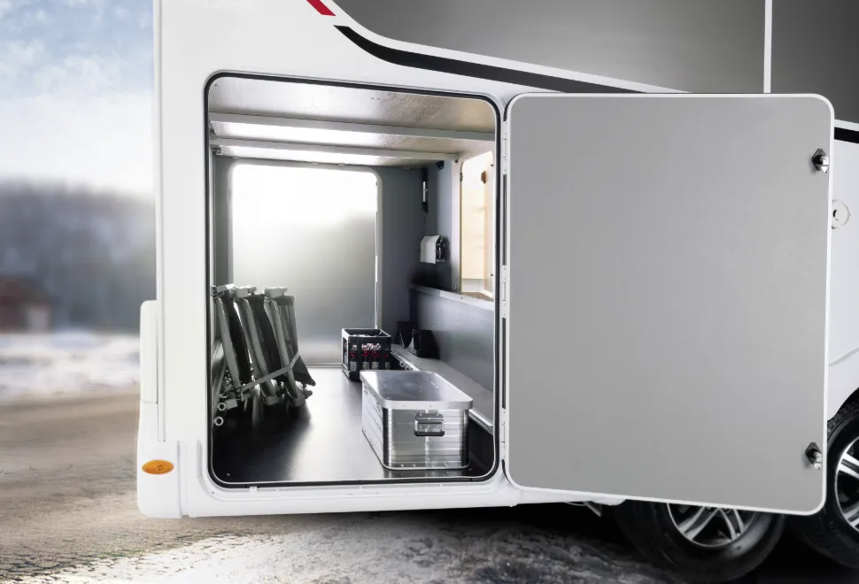 Garage with 250kg capacity
