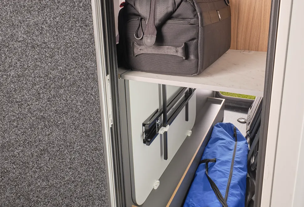 Bailey Adamo XL-DL rear storage