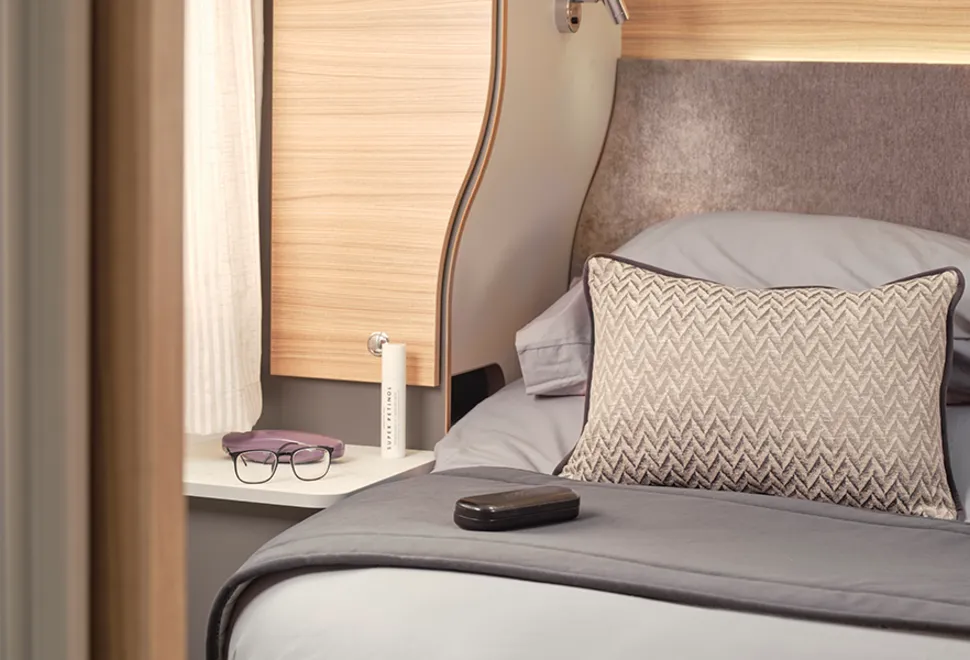 Bedroom storage in Bailey Adamo XL-I