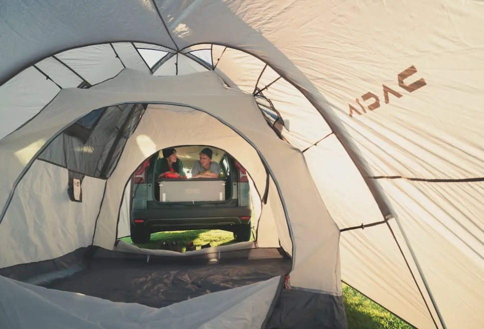 Inside the Dacia Jogger Sleep Pack