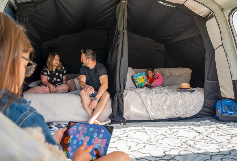 Inside the Opus T46 Smart Tent