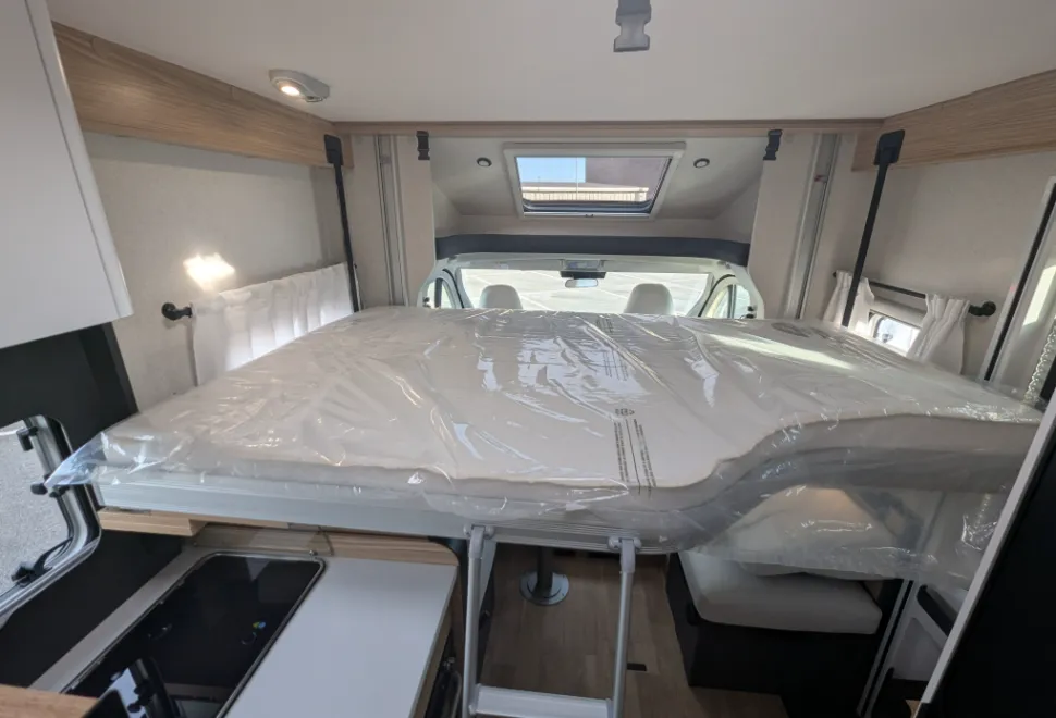 The drop-down lounge bed