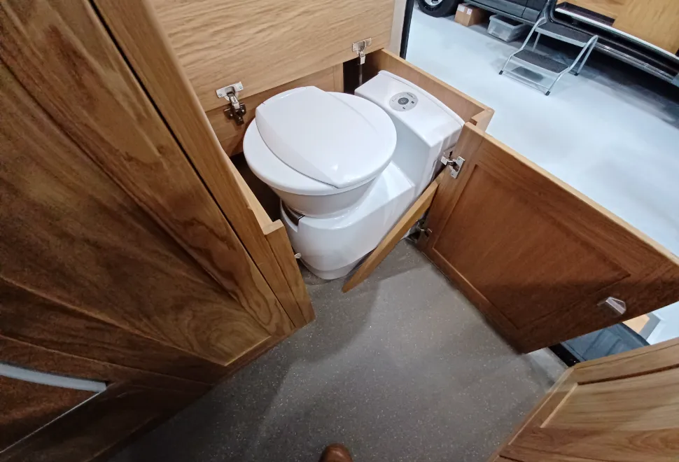 Rolling Homes Stanley cassette toilet