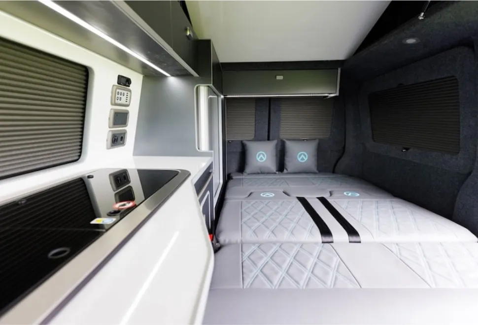 Inside a Spartan Camper campervan