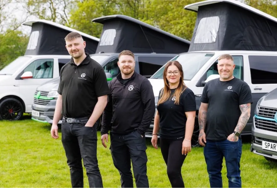 The Spartan Campers team