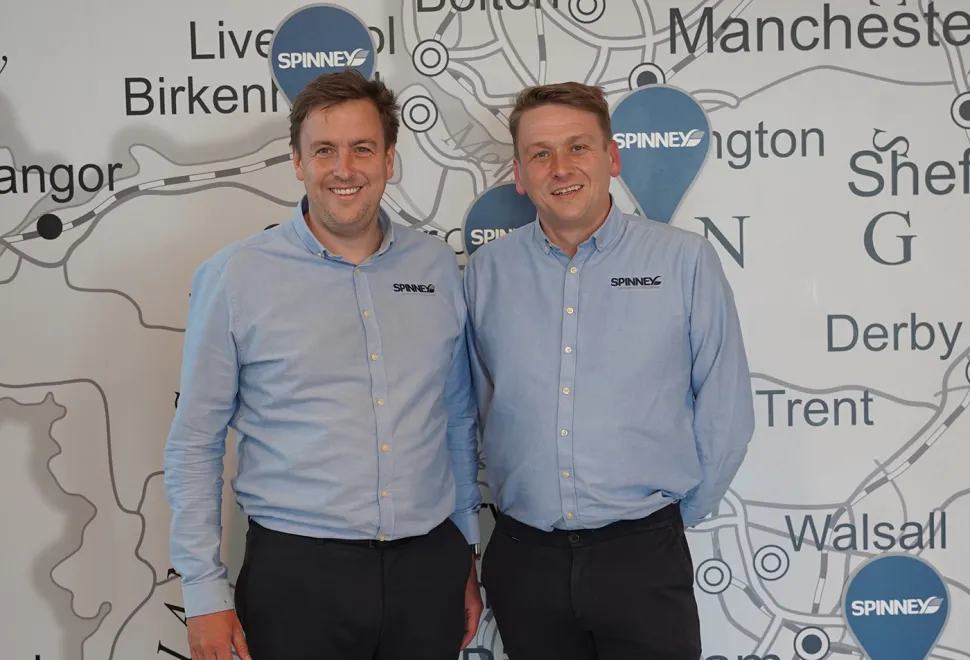 Charlie Holland and Ben Holland from Spinney