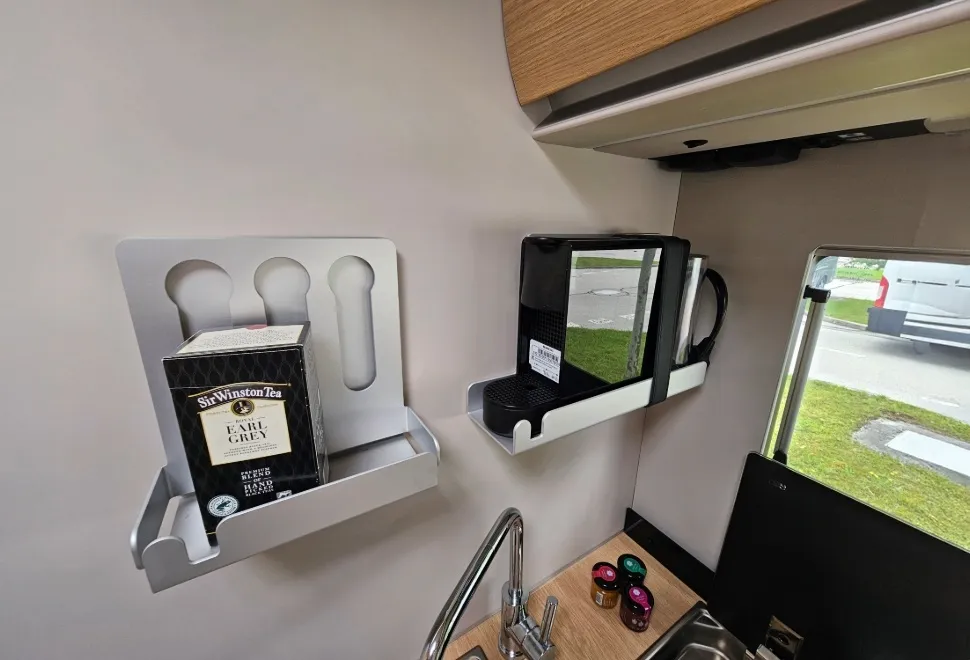 Adria Matrix 60 Years Selection optional coffee machine