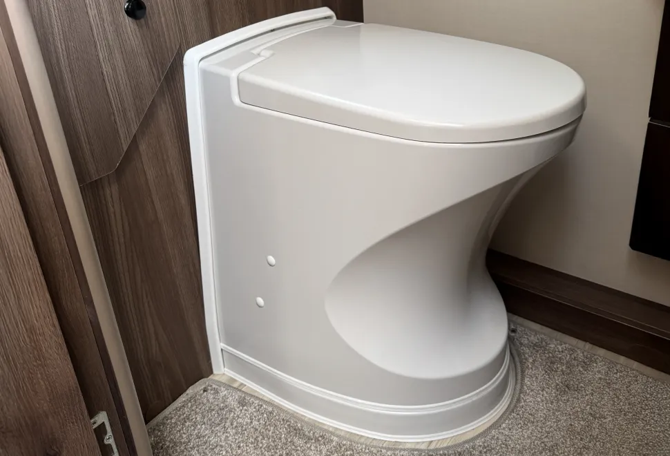 Burford Auto Sleeper toilet
