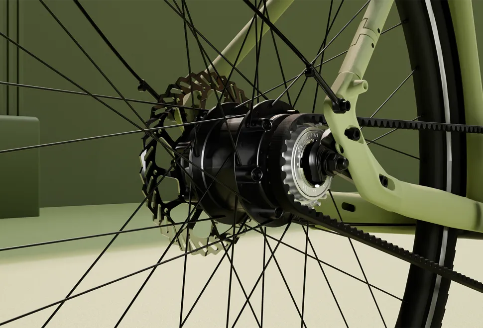 Tenways ebike hub motor