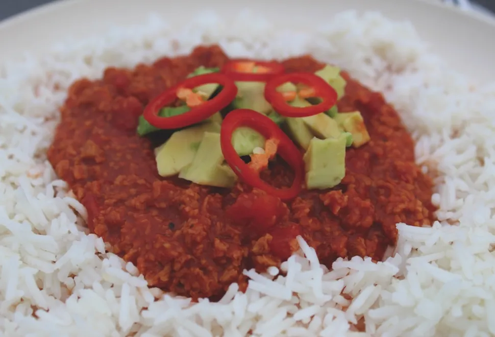 Vegan chilli non-carne