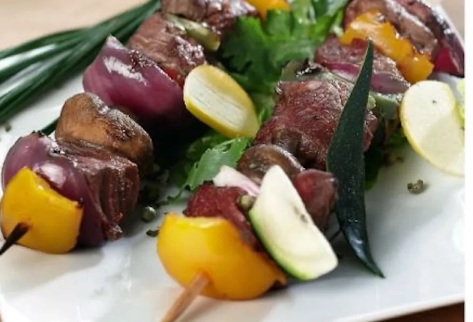 Beef kebabs