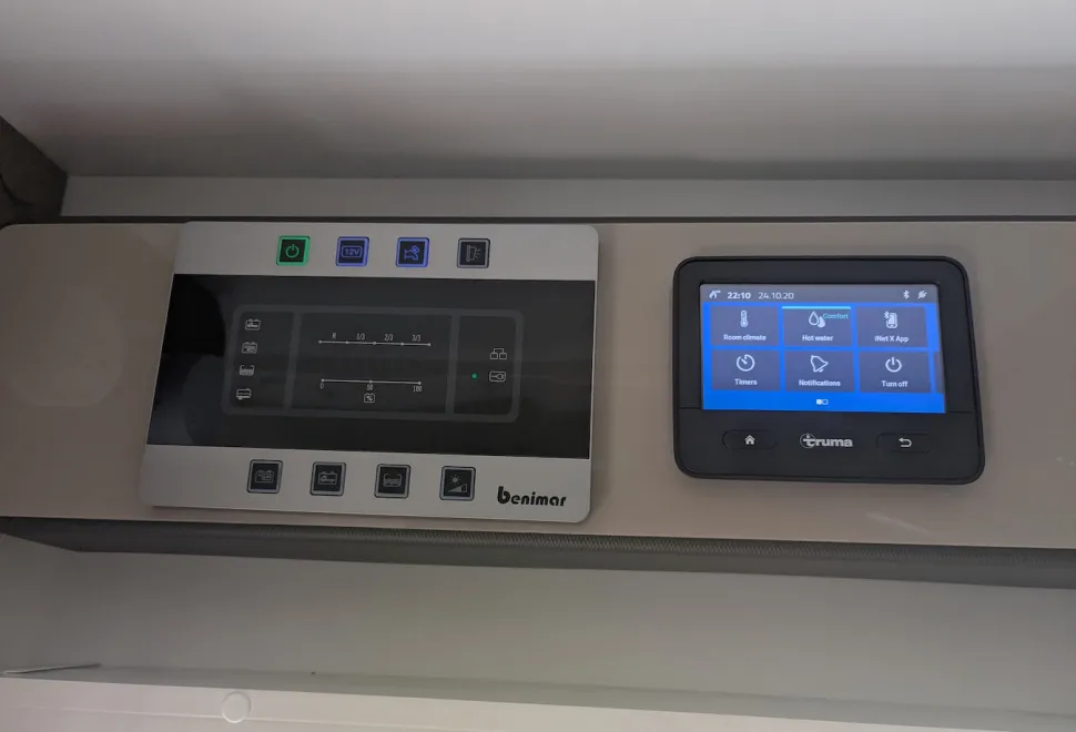 Benimar Tessoro T861 control panel