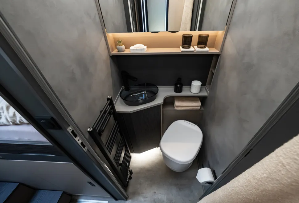 Frankia Next washroom