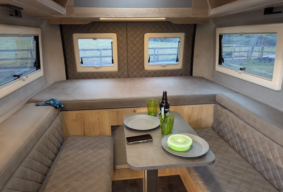 Rear lounge