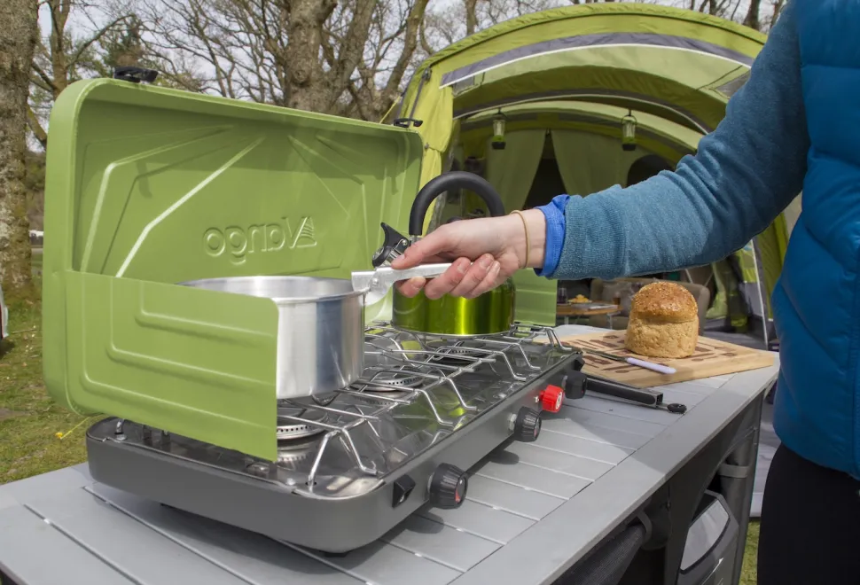 Cooking outside