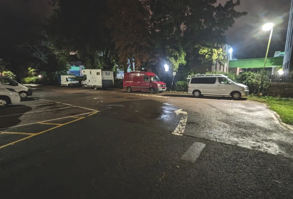 Car park park-up