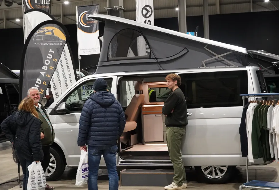 Campervan dealers at Jan Sale