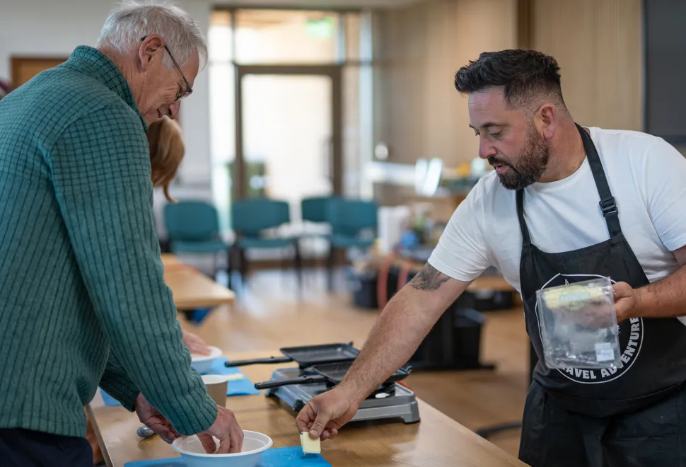 Cooking classes are always popular at all of our shows with Vanlife Eats