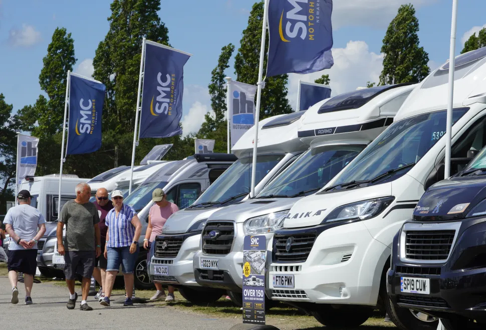 A selection of different motorhome dealers are available with great stock