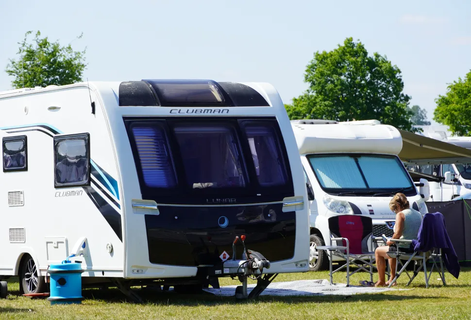 Come and enjoy the show in your caravan