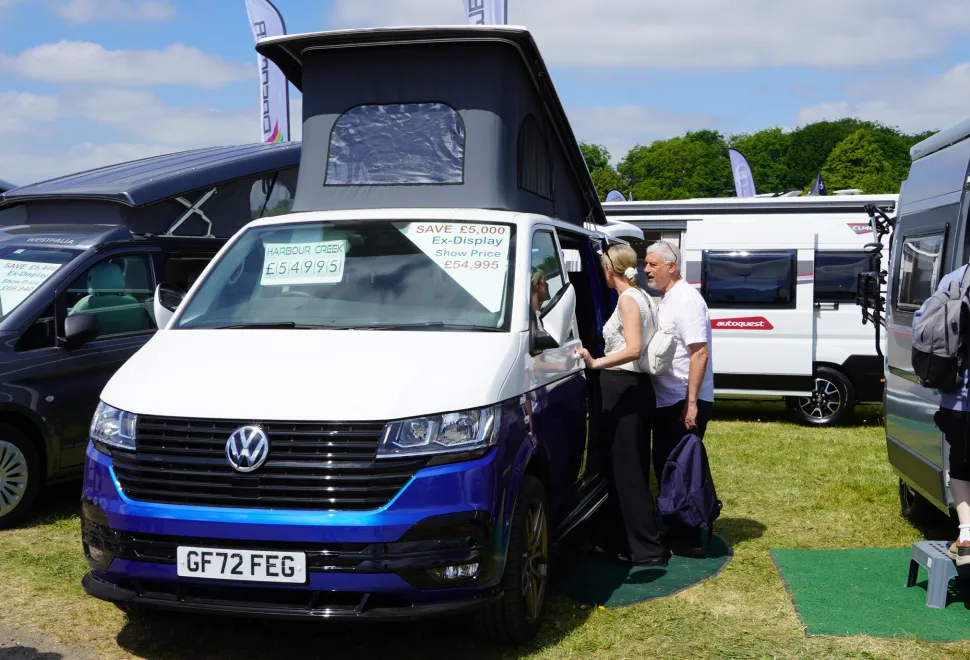 A great selection of new and used campervans for sale