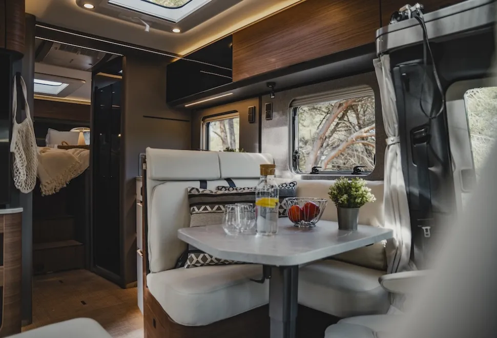 Hymer dinette