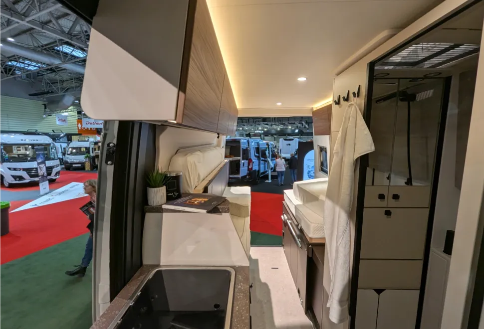 Inside the Bürstner Habiton HM 6.0