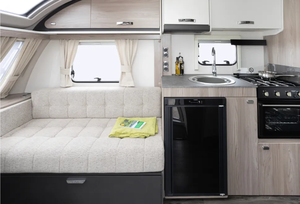 Inside the Sprite Alpine 4 DB