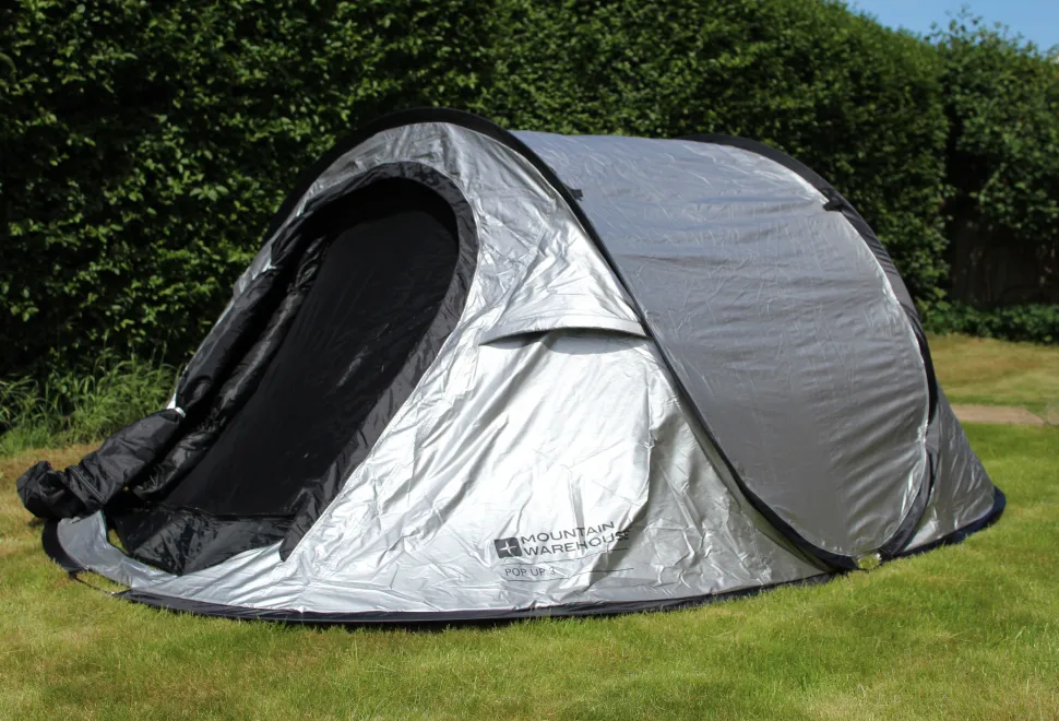 Silver tent