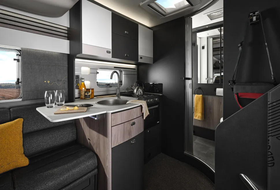 Swift Trekker 540 kitchen
