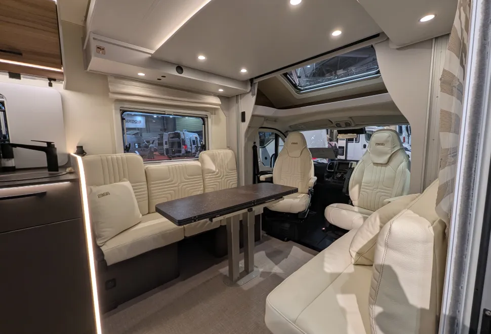 Inside the Bürstner B66 594 TD