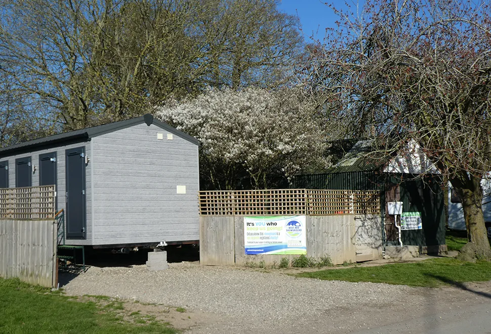 Toilet block