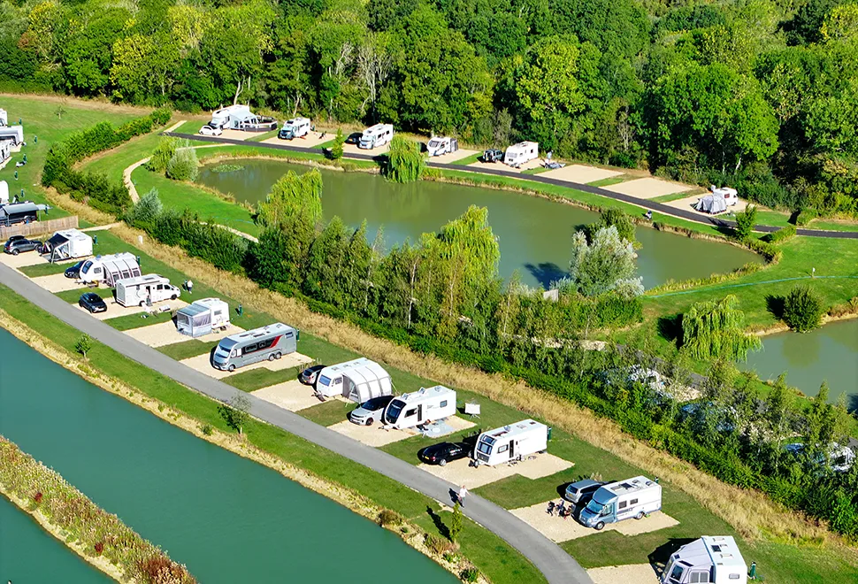 Stretton Lakes aerial